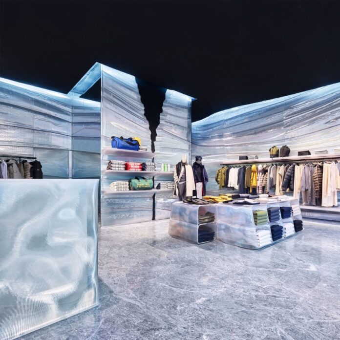 Interior of Ecoalf store in Las Rozas Village by Nagami