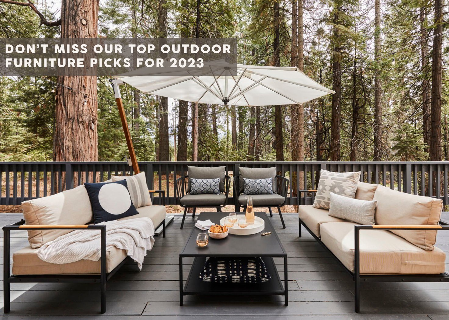 Our 2023 Outdoor Furniture Picks Are Here! (+ We Added Last Year’s HIGHLY Requested Category)