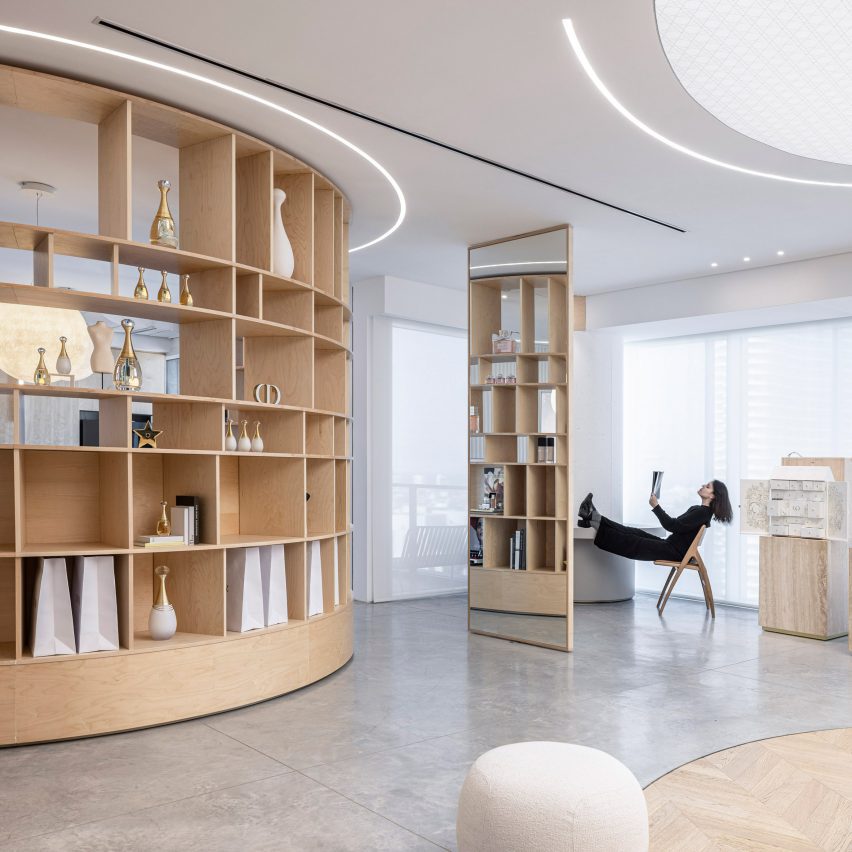 KOT Architects creates "cosy and inviting" showroom for Dior