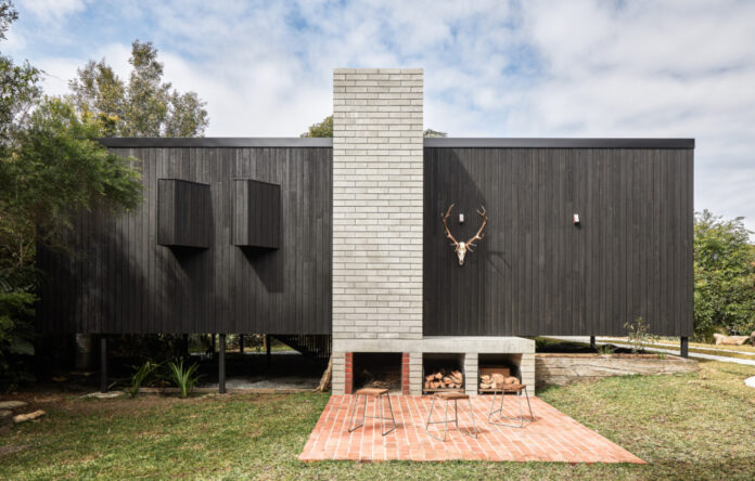 How This Serene Backyard Cabin Was Designed To Survive Floods + Bushfires