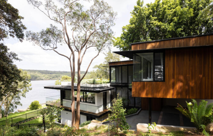 An Elevated 1960s Brick Home With Waterfront Sydney Views