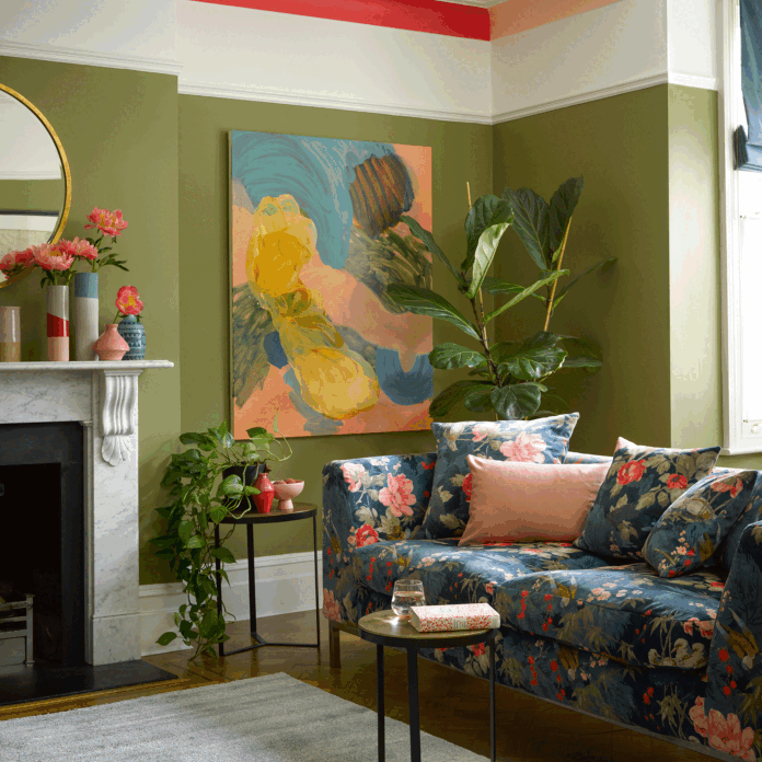 Give your home an instant lift by getting creative with colour