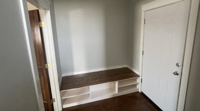 mudroom before