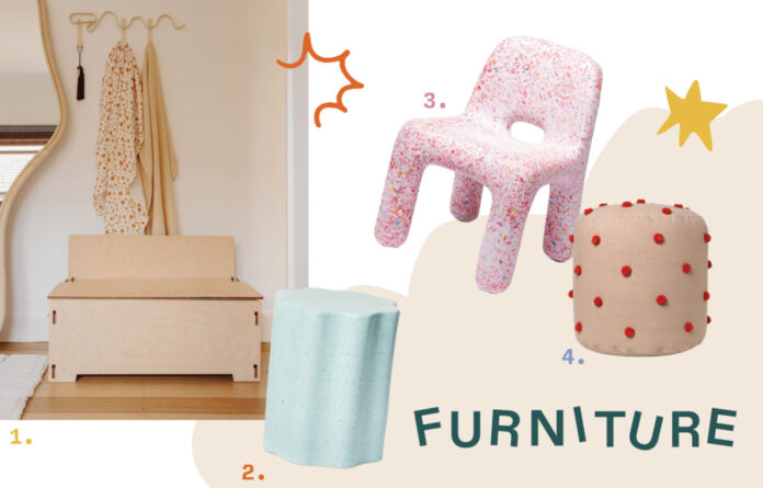 24 Of The Sweetest Bedding, Furniture, Storage + Play Pieces For Kids!