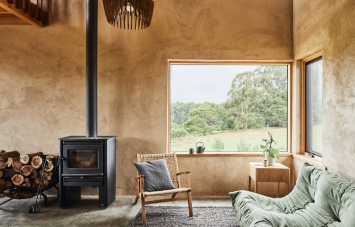 A Hand-Built Country Victoria Home Made From Innovative Hempcrete