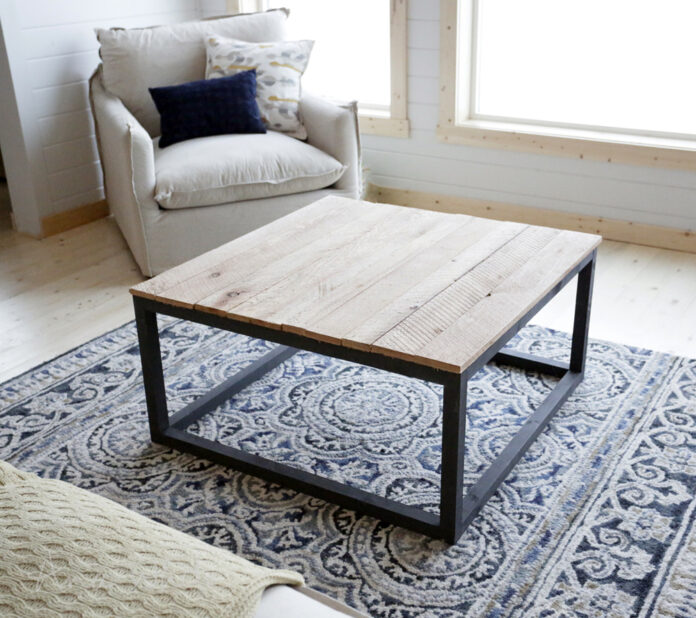 Square Box Frame Coffee Table