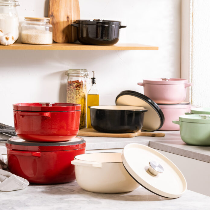 KitchenAid is taking on Le Creuset with a modern spin on the cast iron dish – and the colours are stunning