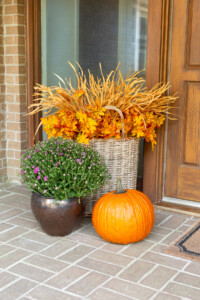 Simple Fall Front Porch Decor