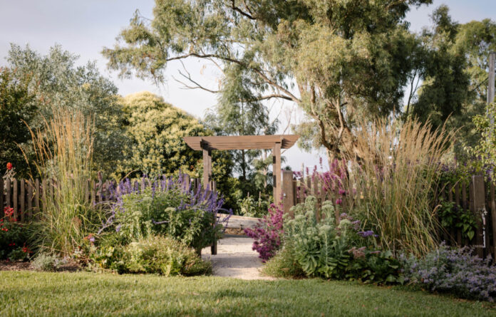 A Romantic + Productive Eltham Front Garden