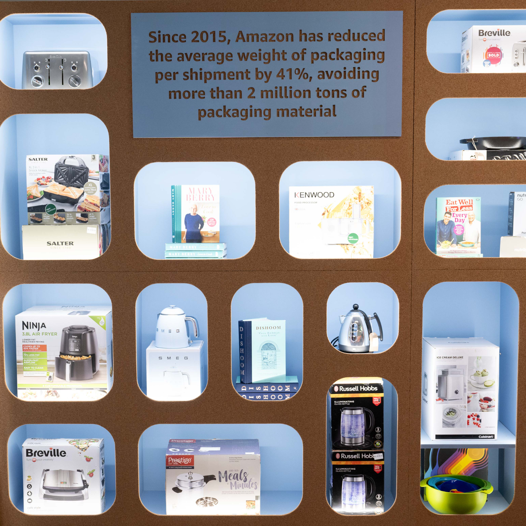 Amazon has gone IRL, launching its first 'Second Chance' pop-up offering home appliances up to 50% off