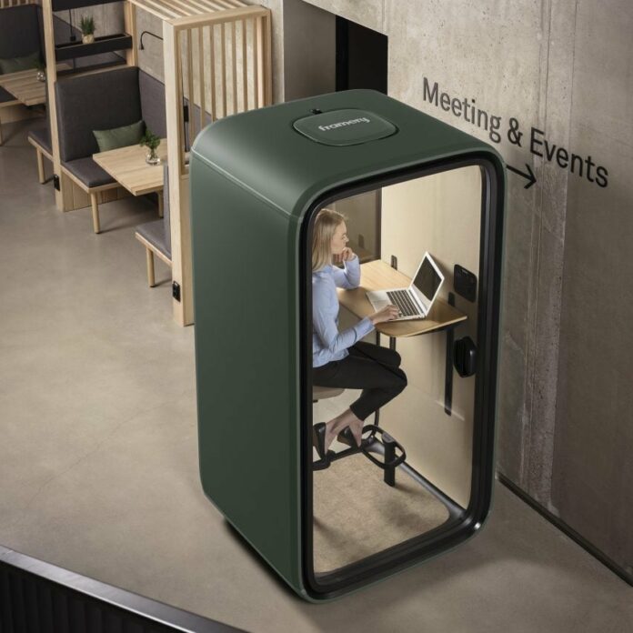 Framery office pods for focused work