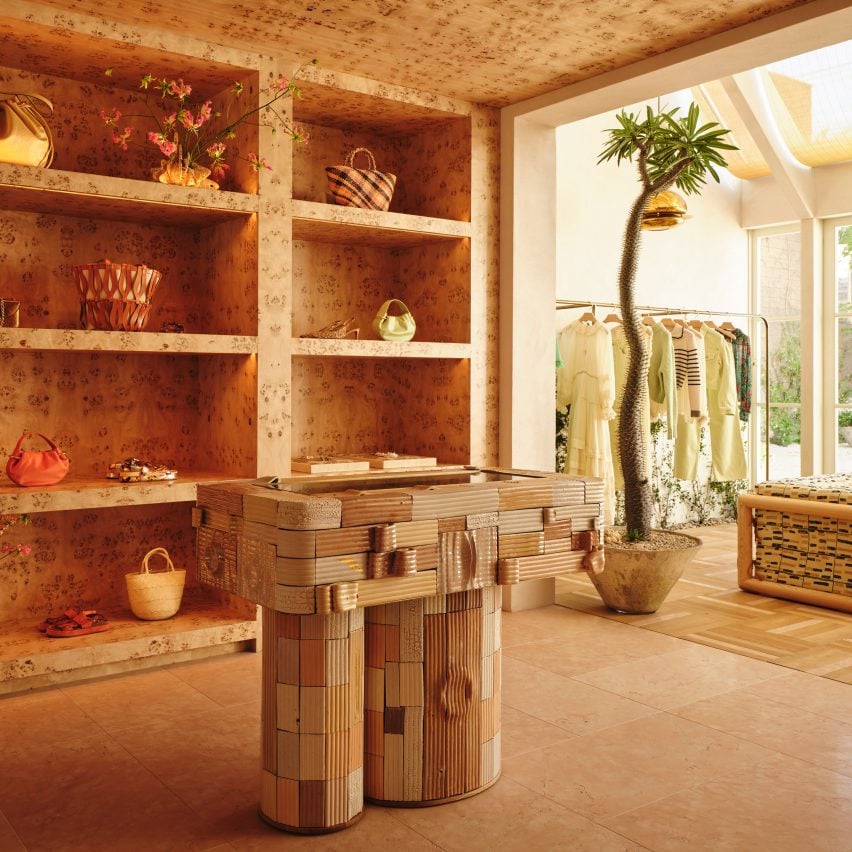 Kelly Wearstler adorns Ulla Johnson store to capture the "spirit of southern California"