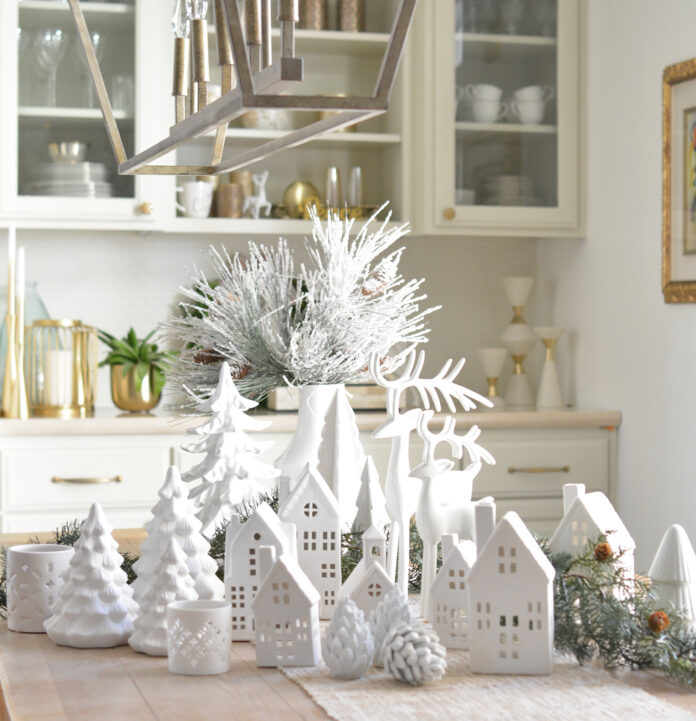 White Holiday Ceramics