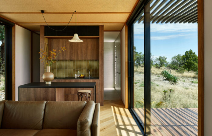 An Architectural, Prefabricated Retreat On A South Australian Vineyard