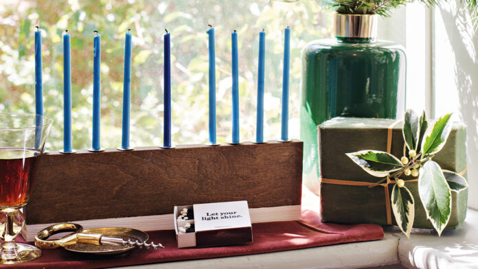 DIY: Create Your Own Rustic Menorah