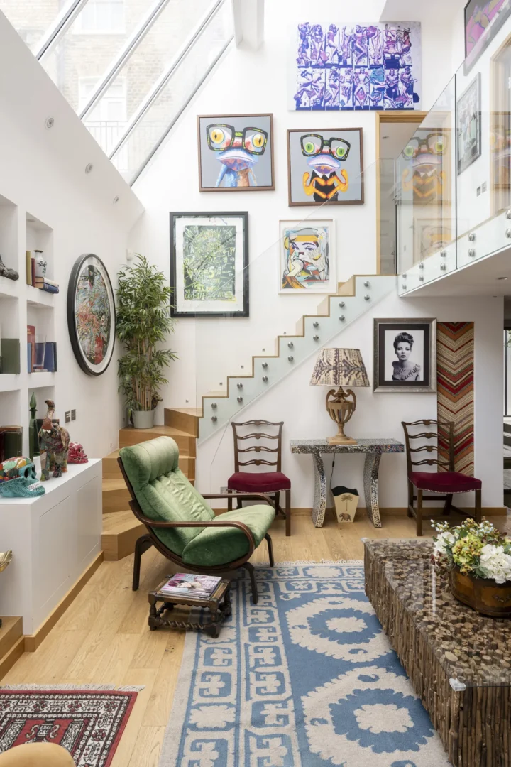 A Former Art Gallery Home in London: A Rental Oasis