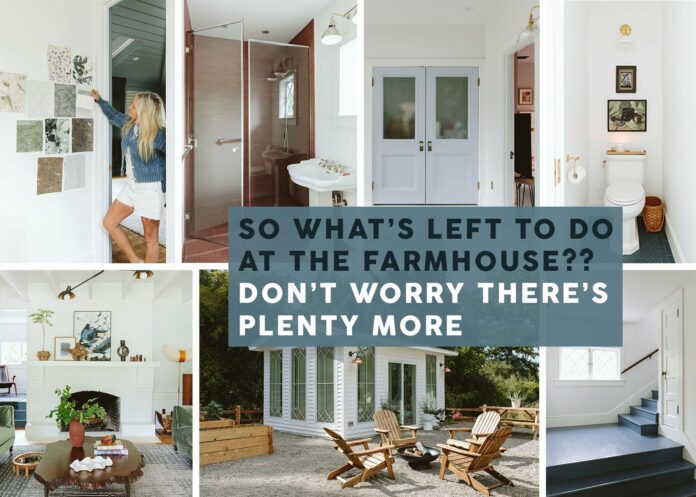 What’s Left To Design, Reveal, Fix, And Tweak At The Farmhouse – A 2024 List