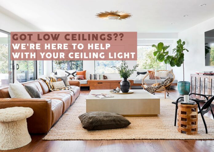 Design Agony! Lighting For Low Ceilings (We Found 33 Perfect Options)