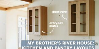 My Brother’s River House: The Kitchen Cabinet Process