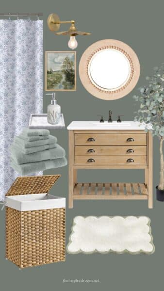 Bathroom Decorating Ideas (Mood Boards and 100+ Decor Finds)