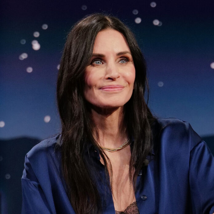 Courteney Cox's 'reverse' dark kitchen is a new approach to kitchen design – experts say it's 'bang on trend for 2024'