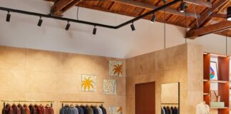 Standard Architecture refreshes interiors of pink Paul Smith store in LA