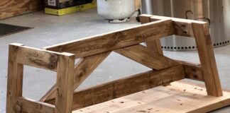 coffee table truss style building