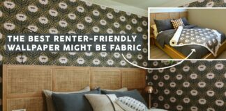 Here’s The Step By Step Of How To Use Fabric As Wallpaper…It’s WALLFabric, Y’all!