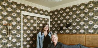 Gretchen’s First MOTO Reveal: A Tiny Bedroom Comes Alive With The Perfect Pieces From Article (And Fabric On The Walls??)