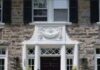 Gorgeous-front-door on a classic Philadelphia areas stone home.