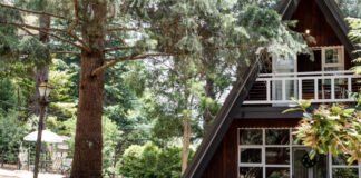 This Nostalgic A-Frame Cabin Is Like A European Fairytale Escape