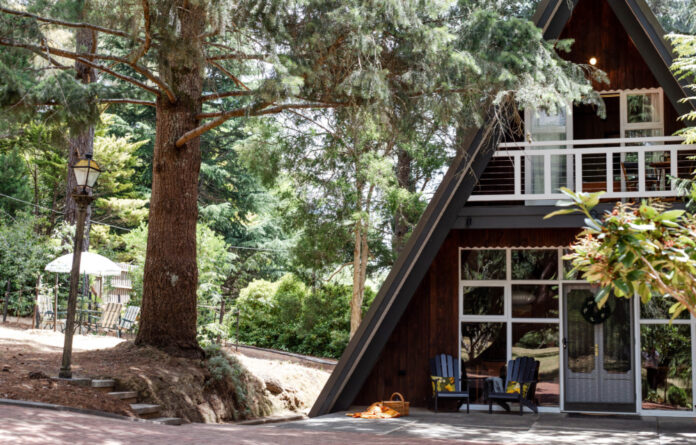 This Nostalgic A-Frame Cabin Is Like A European Fairytale Escape