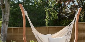 George Home’s new hammock chair is the perfect piece to transform your garden into a Bohemian haven