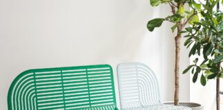 Habitat just released a new affordable garden bench for under £130 – and we love its funky design