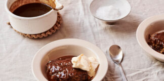Julia’s Sumptuous Sticky Date Pudding With Butterscotch Sauce!