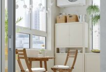 IKEA has made the perfect table and chair set for tiny gardens and balconies - it's the ultimate space-saver